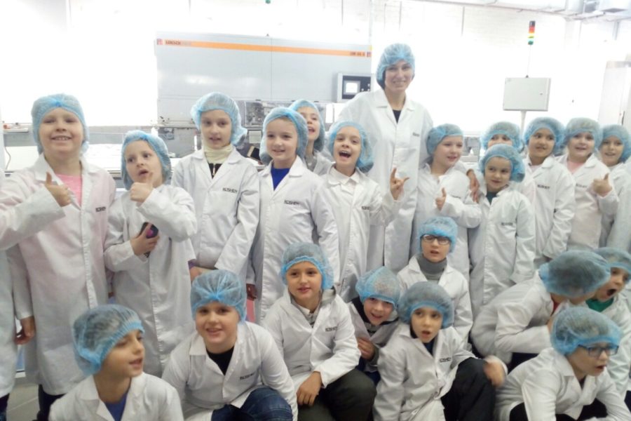 Учні 2-В класу завітали на екскурсію до Київської кондитерської фабрики