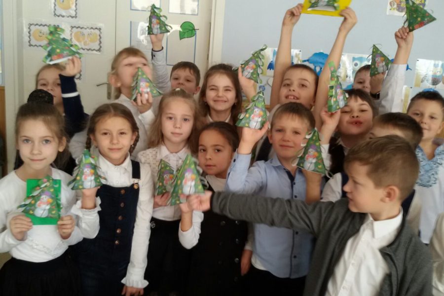День різдвяної листівки