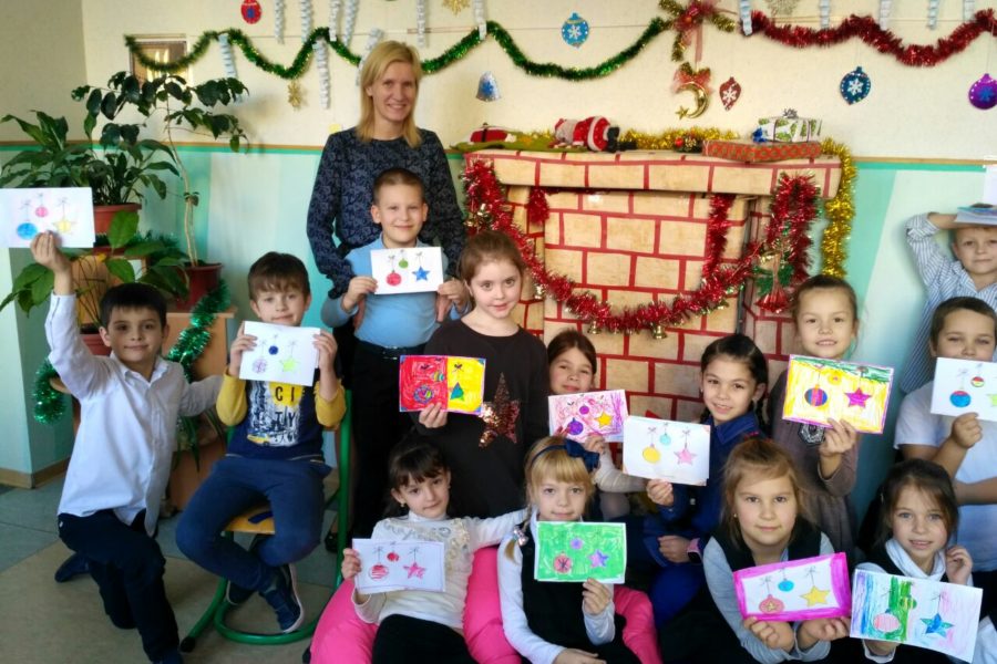 День різдвяної листівки