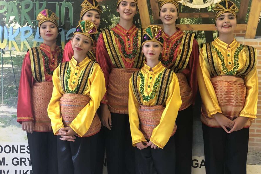 Хореографічний Ансамбль «Тур-де-данс» ліцєю 144 прийняв участь у святковому концерті до Дня Незалежності у Посольстві Індонезії